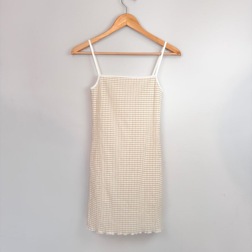 Aritzia Wilfred Women's Dress SIze XS | Jazz Mini Dress Ging
